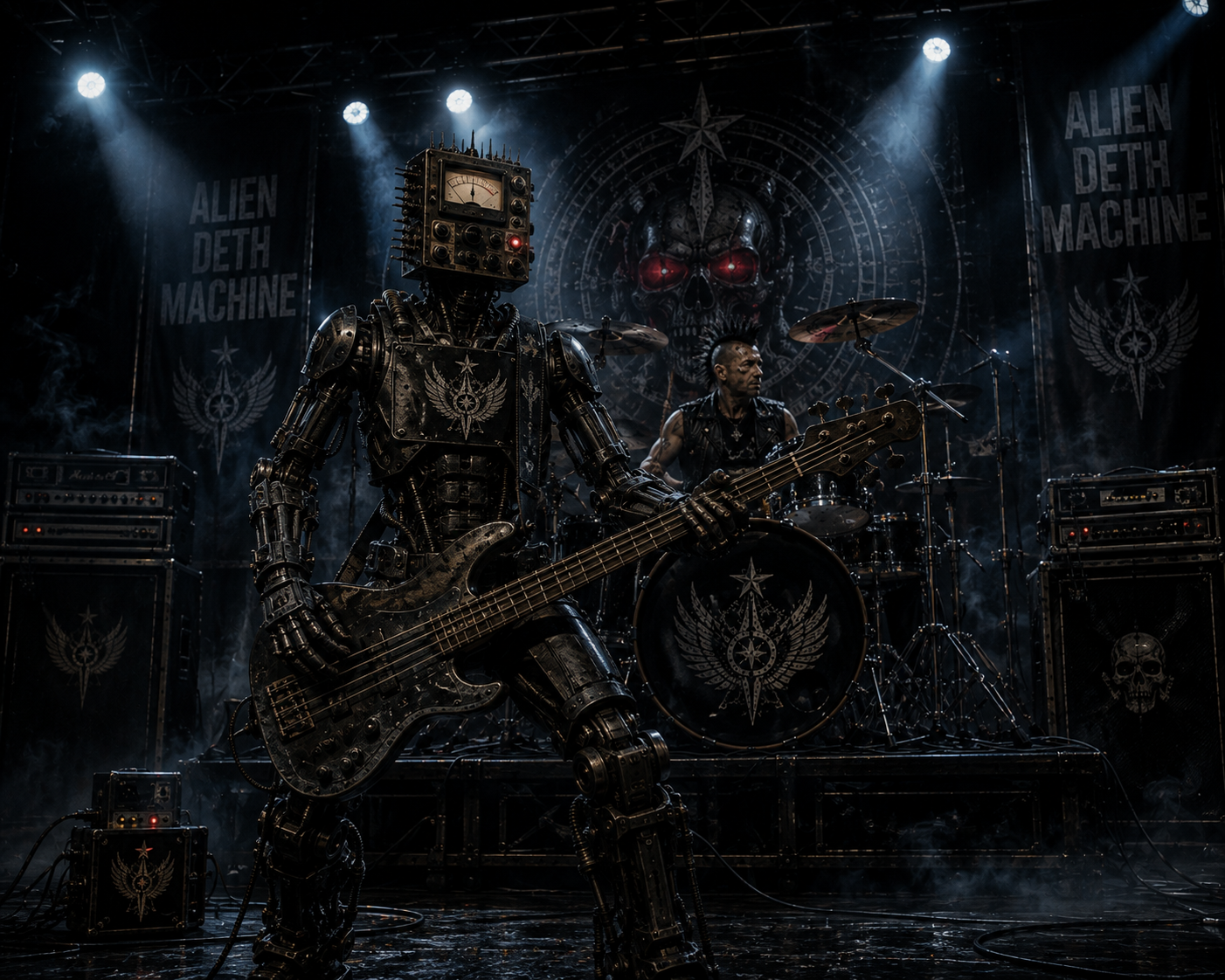 Alien Deth Machine gallery artwork featuring GrAV-4b.