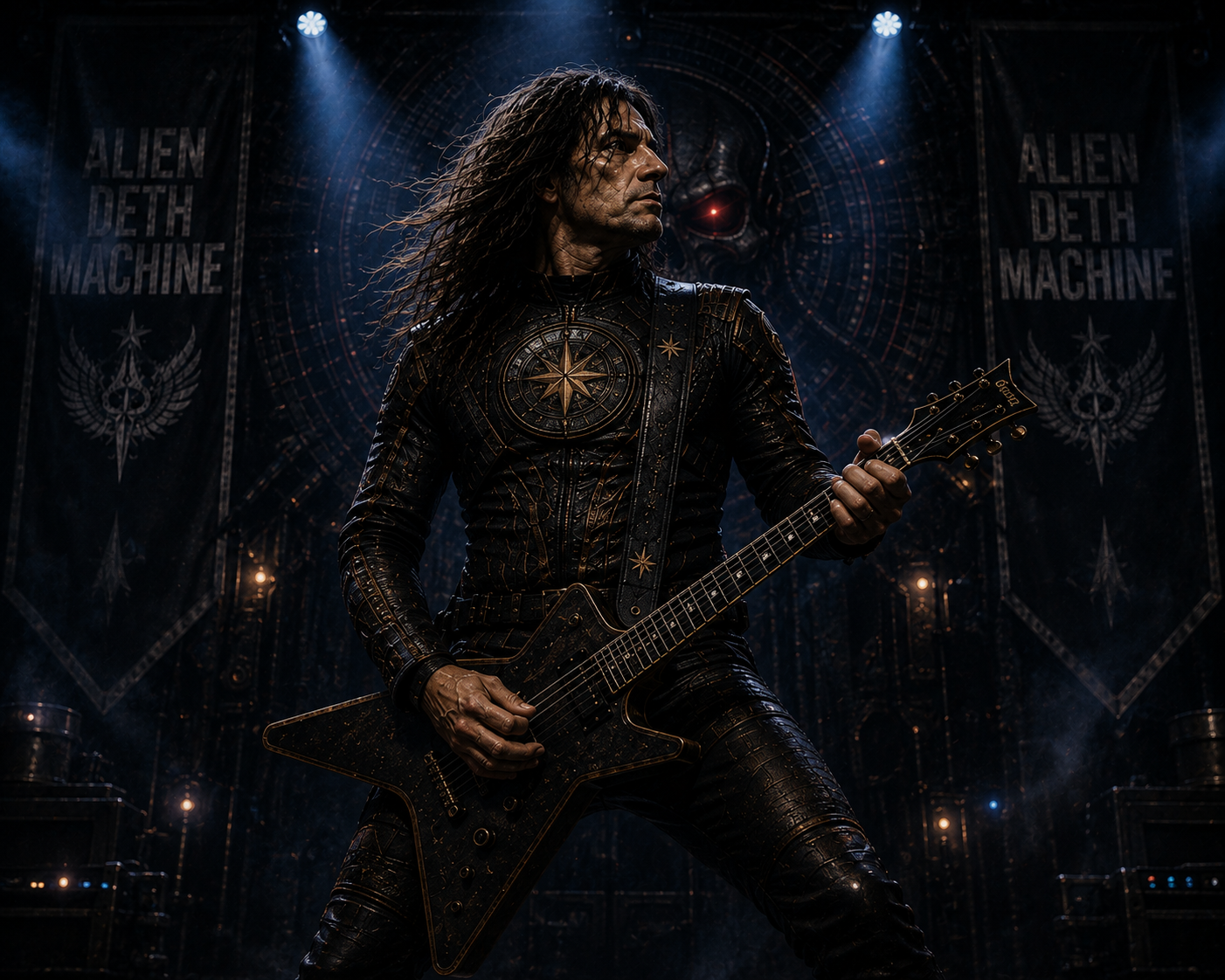 Alien Deth Machine gallery artwork featuring Mustard.